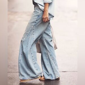 We The Free Eden High Slouchy Flare Jeans